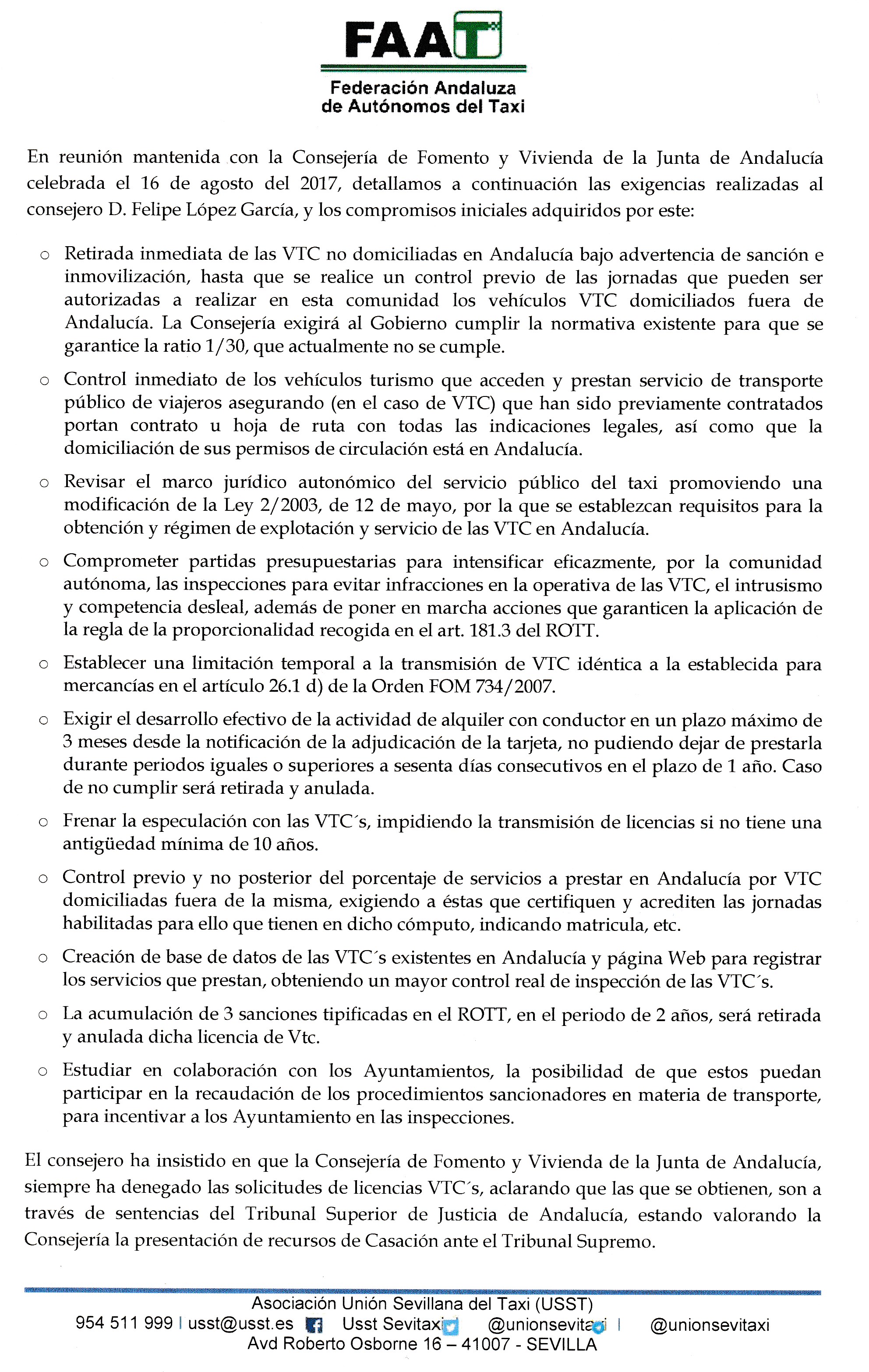INFORMACION FAAT
