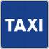 placa parada taxis